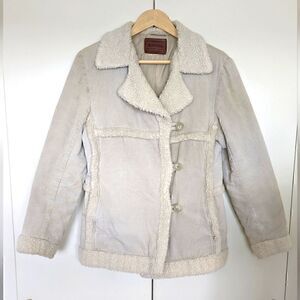 Very Y2K Rip Curl M Cord Sherpa Snow Jacket